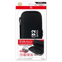 Licensed Nintendo Nintendo Switch 2 Storage Pouch Pouch for Nintendo SWITCH2 Switch2 [Officially Product] 'EVA (Black)' - juoda