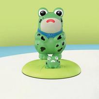 Support Sad Frog Phone Holder Desk Decor Cell Phone Bracket  Desktop Ornaments style 3