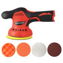 8 Variable Speed Cordless Sander Polisher 2500-5000 RPM Car Polishers Electric Polisher  Furniture raudona