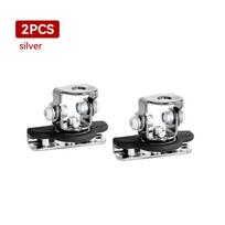2Pcs Universal Car LED Work Light Bar Mount Bracket Clamp For Hood Pillar Offroad Vehicle Lighting Holder Accessories