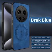 For Xiaomi Mi 17 Ultra 17 Pro Max 17T Pro 15T 14T Pro Case Magnetic Fashion PU Leather Shockproof Protection Phone Back Cover xiaomi 14T pro mėlyna