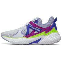 New Balance Fresh Foam Yaru Women White Purple Low Top Running Shoes WYARULP 36