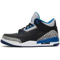 Jordan 3 Retro Sport Blue 136064-007 41 juoda