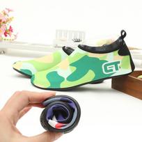 Beach shoes Creek shoes Men's and women's snorkeling diving shoes Treadmill shoes Non-slip swimming shoes Barefoot skin 36/37 fluorescencinė žalia spalva