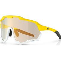 Akiniai Magicshine MORPHER Mirror Photochromic Lens // Fotochrominiai / Veidrodiniai (geltona/juoda)