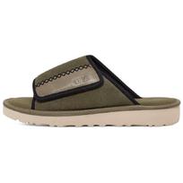 UGG Goldencoast Slide Two-Layer Cowhide Comfortable Simple Fashion Sandals Men Sandals Moss-Green 1136651-MSG 40