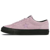 Stussy x Converse One Star 74 žemi sportbačiai Mauve Mist Unisex Rožiniai Juodi 155342C 42.5