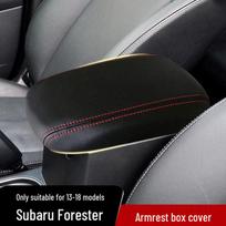 Subaru Forester 13-18 Porankio dėžutės odinis užvalkalas - Interjero modifikavimo priedas 19-21 Subaru Forester Armrest Box Cover Rim Style