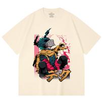 230 Gsm 100% Cotton My Hero Academia V16 Deku Print Unisex Heavy Cotton T Shirt XS