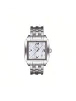 Tissot women's quartz watch, stainless steel strap, water-resistant up to 30 meters; T005.510.11.117.00 balta