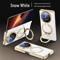 Honor Magic V6 Sulankstomas dėklas: Magnetinis įkrovimas, Besisukantis stovas, Viso objektyvo ir dvigubo vyrio apsauga Honor Magic V6