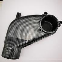 Carbon fiber plastic air intake filter car interior accessory carburetor adaptor cober for VW VOLKSWAGEN GOLF 1 MK1 Carbon fiber