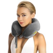 TRAVEL BLUE Neck Support U-Shaped Pillow, Travel Neck Pillow, Portable Airplane Pillow, Memory Foam Cervical U-Shaped Pillow, Business Trip Essential