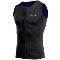 2mm Neoprene Dive Vest Cold Water Swimming Snorkeling Winter Wetsuit Top Unisex Adult Thermal Undergarment Small