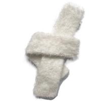Pile Socks JK Uniform Wool Plush Knitted Foot Cover Gloves Lolita Arm Sleeves Women Leg Warmers balta