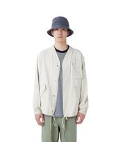 TAKIBI Herringbone Collarless Jacket Outerwear Jacket ECRU M [Snow Peak] JK-26SU007 Men's Women's