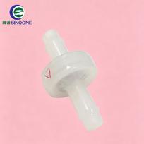 Aquarium Check Valve1/4  PVDF Body Ozone FKM Diaphragm Check Valve Low Permeability Leak-free One-way Sealing Ozone Resistant PVDF