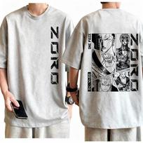 One Piece Zoro Manga Panel T-shirt Men Comic Print Cotton Anime Tee Urban Streetwear Stylish Casual Everyday Top 4XL