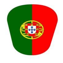 TULX Portugal Flag Mini Soccer Shin Guards