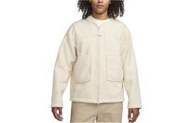 Nike SPORTSWEAR TECH PACK Vilnos viršus vyriškas Beach White apvalia kakla vidutinio prigludimo FB7411-126 XXL