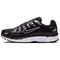 Nike P-6000 Black Metallic Silver Unisex Sneakers White CD6404-026 42.5
