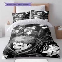 Jujutsu Kaisen Megumi Shadow Style Bedding Set Anime Duvet Cover Polyester Soft Comforter Cover -QJY 135x200cm