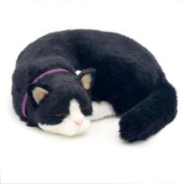 Ninian Kino Perfect Pet Calico Cat Plush Toy Animal Plush Toy Celebration & (Large Size) - Realistic, Lifelike, - Cute, Moving, Gift, Present,