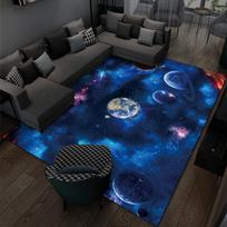 Galaktika Planeta Žvaigždė 3D Visata Kosmosas Kilimas kilimėlis Namams Svetainei Miegamajam Sofai Durų kilimėlis Dekoras, Vaikų plotas Kilimėlis Neslystantis grindų kilimėlis 40x60CM
