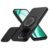 Slide Camera Lens Protector Case for Honor 200 Smart Built-in 360° Rotatable Ring Kickstand for Honor 200 Smart juoda