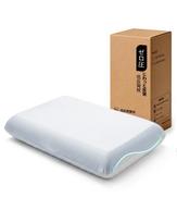 GLAMERGY Memory Foam Pillow for Neck & Shoulder Pain Relief - High Height Deep Sleep Support balta