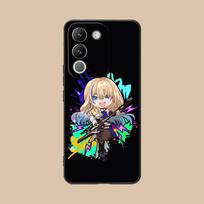 HSR Serval Matte TPU Mobile Phone Case for VIVO Y77 76 75 74 73 72 58 56 55 51 50 38 36 Y19 Y18 Y03 Y01 5G Colorful Cover vivo Y56