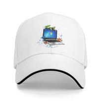 Chrome Butterfly CD Baseball Caps Popular Frutiger Aero Sandwich Caps Unisex Adjustable Caps Hat Sport One Size