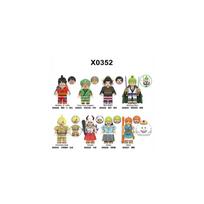 8PCS One Piece Minifigure Building Blocks Fits Lego