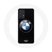Coque pour samsung galaxy A32 5G BMW Logo fond noir juoda