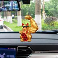 Figurine Gift Decoration Showpiece Feng Shui Ornaments Left Luck white