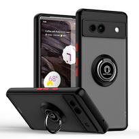 Armor Matte Case for Google Pixel 8 7A 7 6 Pro Cover Ring Magnetic Holder Stand Shockproof Business Full Protection For Pixel 7A
