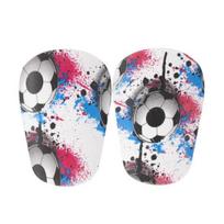 1 pora futbolo blauzdų apsaugų, amortizuojančios mini blauzdų apsaugos, lengvos apsauginės blauzdų apsaugos futbolo treniruotėms, žaidimams, dovana futbolui S