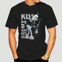 2023 Summer Street Fashion Couple Tops Simple Bender Metal My Ace Parody Funny New Casual Black Unisex Shirt S juoda