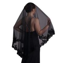 Bachelorette Party Bridal Veil Decorations Bride To Be Gift Bridal Shower Wedding Hen Night Bridal Veil Bride To Be Gift 1 juoda