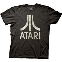 RIPPLEJUNCTION Ripple Junction Atari Classic Logo Adult T-Shirt Large Black S įvairiaspalvis