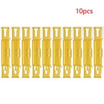 10 vnt. Priekinio stiklo apdailos spaustukai Laikiklis 811025 Peugeot 407 Citroen C4 C5 DS4 yellow