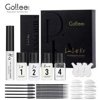 Gollee Eyelashes Perm Kit Lash Curler Treatment Makeup 4-6 Weeks Lasting Professional Eyelash Lifting Set For Lash Curler Perm