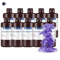 Anycubic 405nm UV Resin, 10KG Capacity, Compatible with LCD Printers, 10 kg light beige, 10 kg blue, 10 kg purple