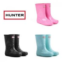 Toebox Hunter Rain Boots First Giant Glitter Htkcg2tsfk22 Hot pink/190 pink