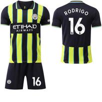 2024-25 Real Madrid sky blue goalkeeper jersey #1 Courtois #9Mbappé Football Jerseys 16