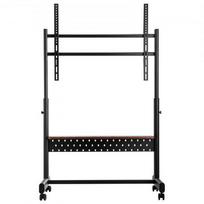 Riedantis TV stovas, 99.5x46.3x157.8 cm, reguliuojamas, metalas