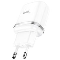 Telefono įkroviklis Hoco USB A QC3.0 3A 18W N3 baltas