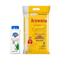 Safeguard Aloe Vera Shower Gel & Arowana Pearl Rice Family Combo