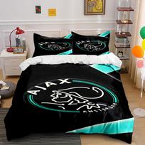 Ajax logo with figure. Bedding sets Duvet cover sets Duvet covers Pillowcases(1*Duvet Cover 2*Pillowcases without duvet insert) 135x200cm