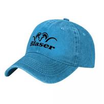 Blaser Logo Washed Canvas Baseball Cap Classic Design Outdoor Style Adjustable Fit Vintage Look Comfortable Wear